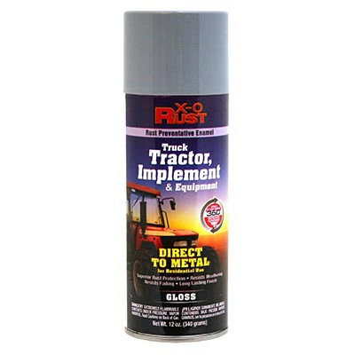 Rust-preventative Spray Paint & Primer, Ford Light Gray, 12 Oz. Can