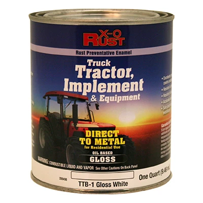 Rust-preventative Paint & Primer, Gloss White, 1-quart For Metal Surfaces