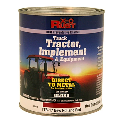 Rust-preventative Paint & Primer, New Holland Red, 1 Quart For Metal