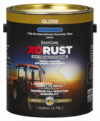X-O RUST Rust Preventative Paint & Primer, International Harvester Blue, 1-Gallon
