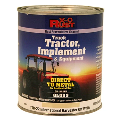 Rust-Preventative Paint and Primer Direct to Metal for Truck Tractor Implement Equipment International Harvester Off White 1 Quart