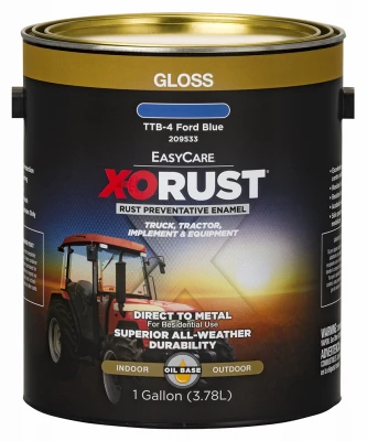 X-O RUST Truck, Tractor, Implement & Equipment Enamel, Ford Blue, 1-Gallon