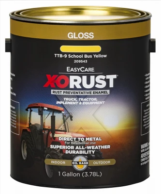 Preventative Paint & Primer, School Bus Yellow, 1-gallon For Metal Surfaces