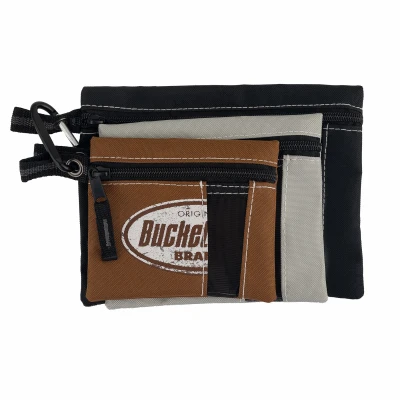 Heavy-Duty Poly Zipper Bags, 3-Pk.