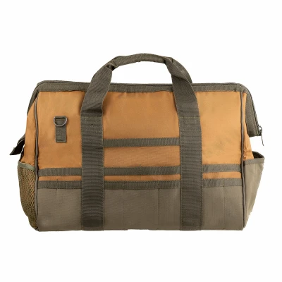 Gatemouth Tool Bag, 20-inch With 40 Pockets And Padded Strap