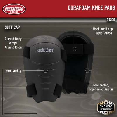 Durafoam Knee Pads With Ergonomic Design And Water-resistant Eva Foam