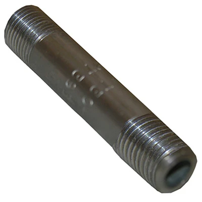 Stainless Steel Pipe Nipple, 1/8 x 2 In.