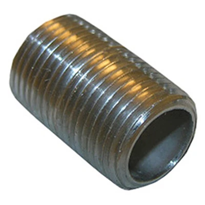 Stainless Steel Pipe Nipple, 3/8 In. x Close