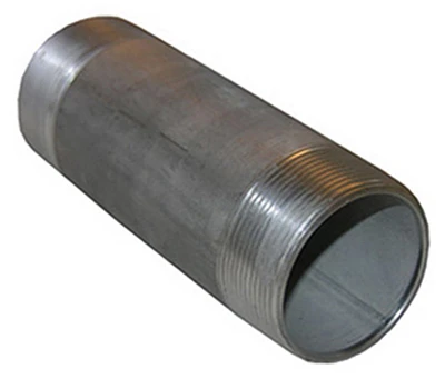 Stainless Steel Pipe Nipple, 3/4" X 6", Type 304, Male Threaded