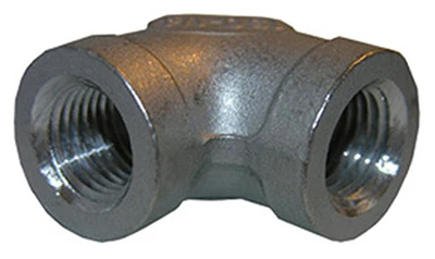 Stainless Steel 90-Degree Pipe Elbow, 3/8 In.