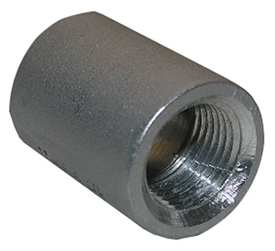 1/2 Inch Stainless Steel Pipe Coupling, Type 304, 150 Lb Rated, Lead Free