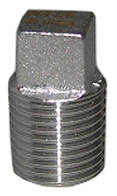 Stainless Steel Pipe Plug, 1/8 In.