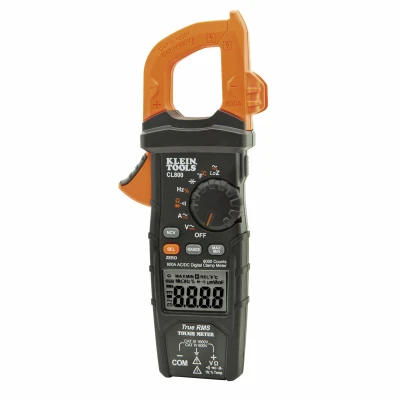 Digital Clamp Meter, AC/DC Auto Ranging, 600-Amp