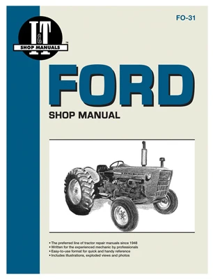 Tractor Repair Manual for Ford Series Three Cylinder Engines