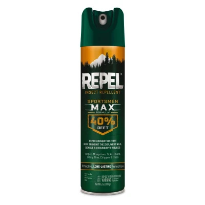 Sportsmen Max Insect Repellent, 40% Deet, 6.5 oz. Aerosol