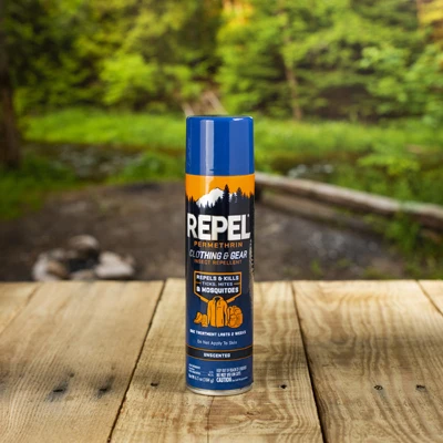 Permethrin Clothing and Gear Insect Repellent Spray, 6.5 Ounce Bottle
