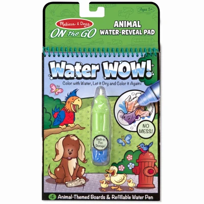 Animals Water Wow Coloring Paint Book