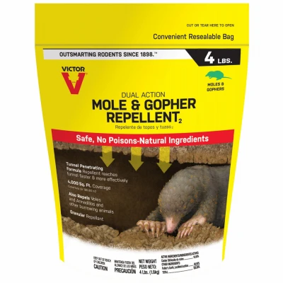 Mole & Gopher Repellent, 4 Lb.