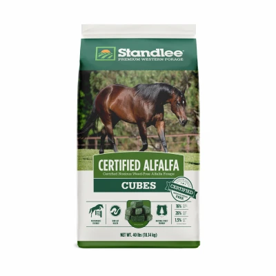 Certified Alfalfa Cubes, 40-Lbs.