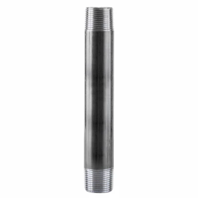 1 x 8 In. Black Pipe Nipple