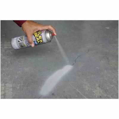 FLEX SEAL Gray Rubber Sealant Coating 14 Ounce Liquid Rubber Spray
