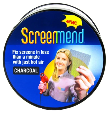 Screenmend Screen Repair, Charcoal, 2 x 80 In. Roll