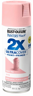 Painter's Touch 2x Ultra Cover 12 Oz. Satin Spray Paint, Sweet Pea