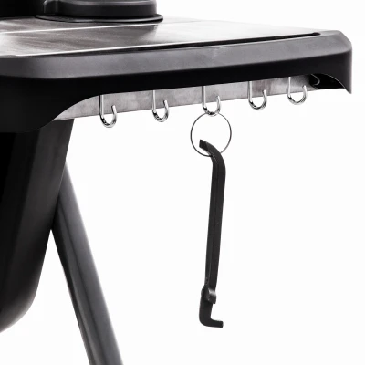 Kamander Kamado Style Charcoal Grill with Ceramic Body and Adjustable Vents