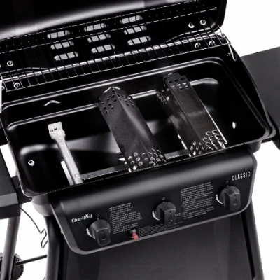 Classic 360 Three-Burner Liquid Propane Gas Grill with 30,000 BTUs Heating Power