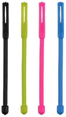 Gear Tie Cordable Twist Ties, Assorted Colors, 3-In., 4-Pk.