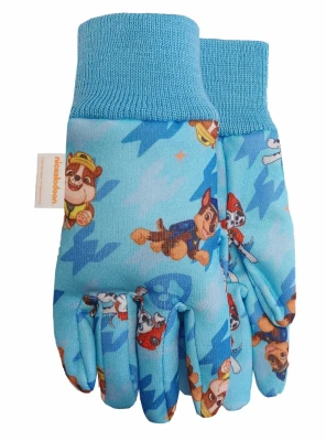 Jersey Gloves, Blue, Toddler Size