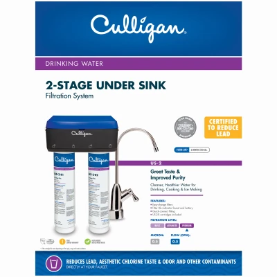 2-Stage Under-Sink Drinking Water System