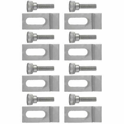 Aluminum Screen Door Panel Clips, 8-Pk.