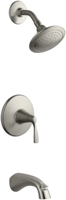 Mistos Bath/Shower Faucet, Single Lever with Showerhead, Brushed Nickel