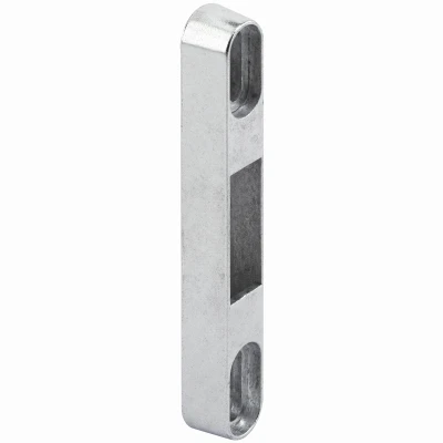 Sliding Patio Door Keeper, Diecast, Aluminum Finish, 3-1/8 In.