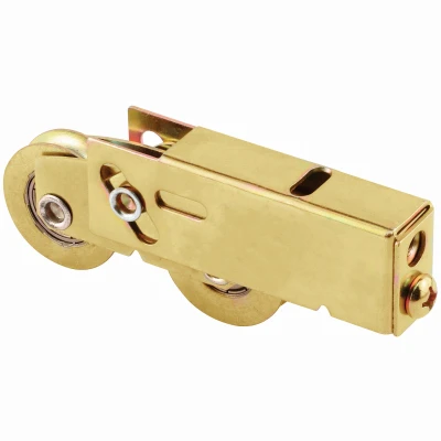 Sliding Door Roller Assembly, Concave Edge, Ball Bearings, 1-1/4 In. Tandem Wheels