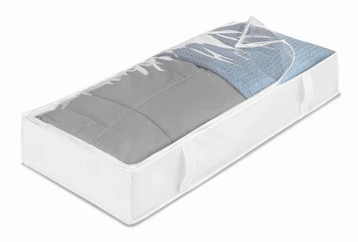 Under-Bed Storage Bag, Vinyl, Clear, Jumbo