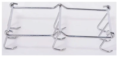 Smoker Sausage Hanger - Chrome Wire Construction For 9 Sausages