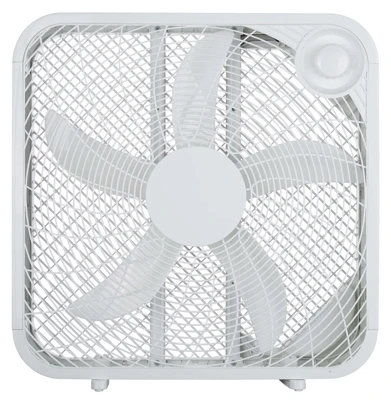 Box Fan, White, 20-In.