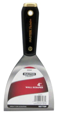Better Stiff Scraper, 3-inch With High Carbon Steel Blade