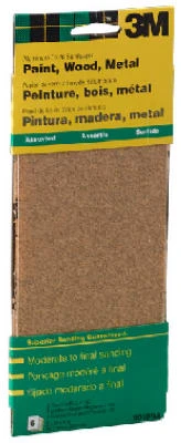 Production Sandpaper, 60-Grit , 1/3 Sheet, 6-Pk.