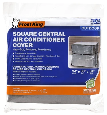 Central Air Conditioner Cover, 34 In. Square