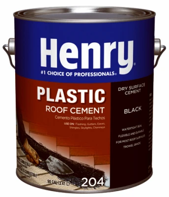 Roof Cement, Plastic, 1-Gallon