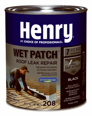 1-Qt. 208 Wet Patch Roof Cement