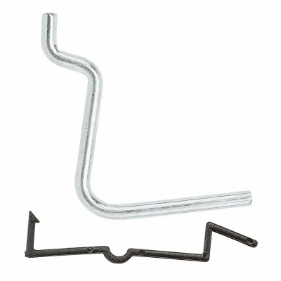 Pegboard Rod With Lock-In Design, 1/8 In., 1-1/2 In., 6-Pk.