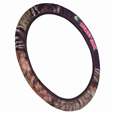 Steering Wheel Cover, Pink Neoprene, 2-Grip