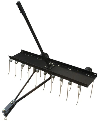 Tow-Behind Thatcher with 40-Inch Working Width for Lawn Care