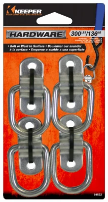 D-Ring With Bracket, 1 In.