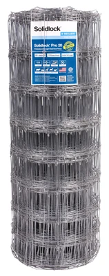 Solidlock Pro 20 High-Tensile Fixed Knot Cattle Fence, 949-6, 12.5 Gauge, 49 In. x 330 Ft.