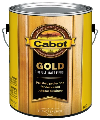 Gold Ultimate Exterior Wood Finish, Drenched Oak, 1-Gallon